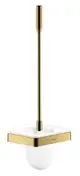AXOR-HG-AXOR-Universal-Softsquare-Toilettenbuerstenhalter-Wandmontage-Polished-Gold-Optic-42835990 gallery number 1